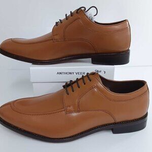 Anthony Veer Men's Wallace Split Toe Goodyear Welt Shoes - Cognac 14